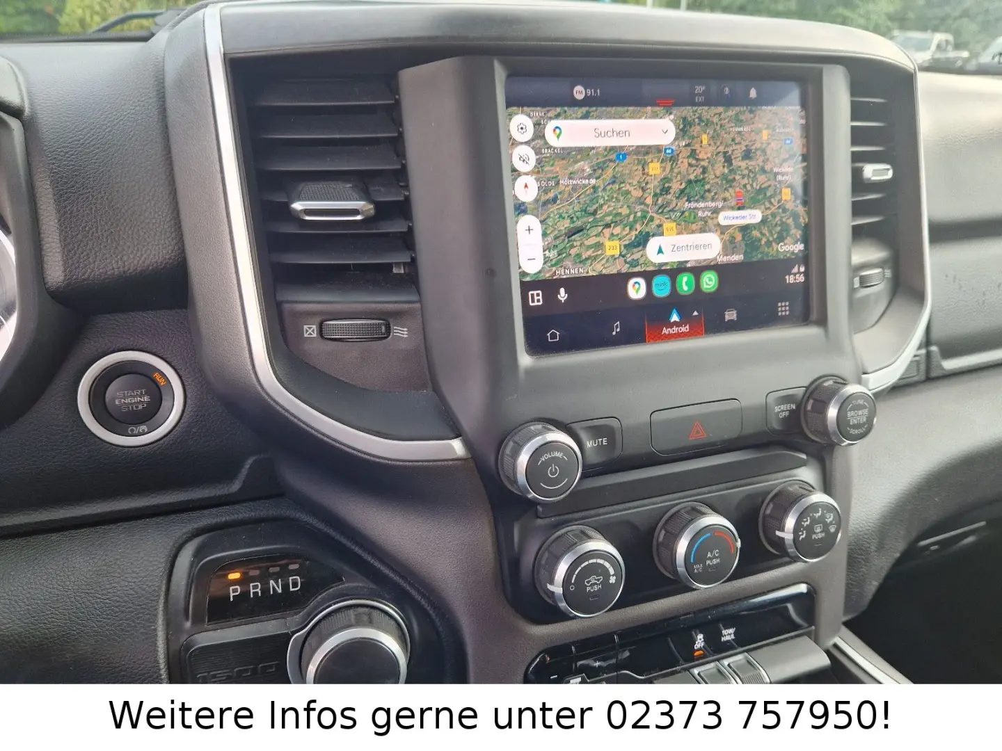 RAM 1500 5.7l Quad Cab, Kamera, Navi-App