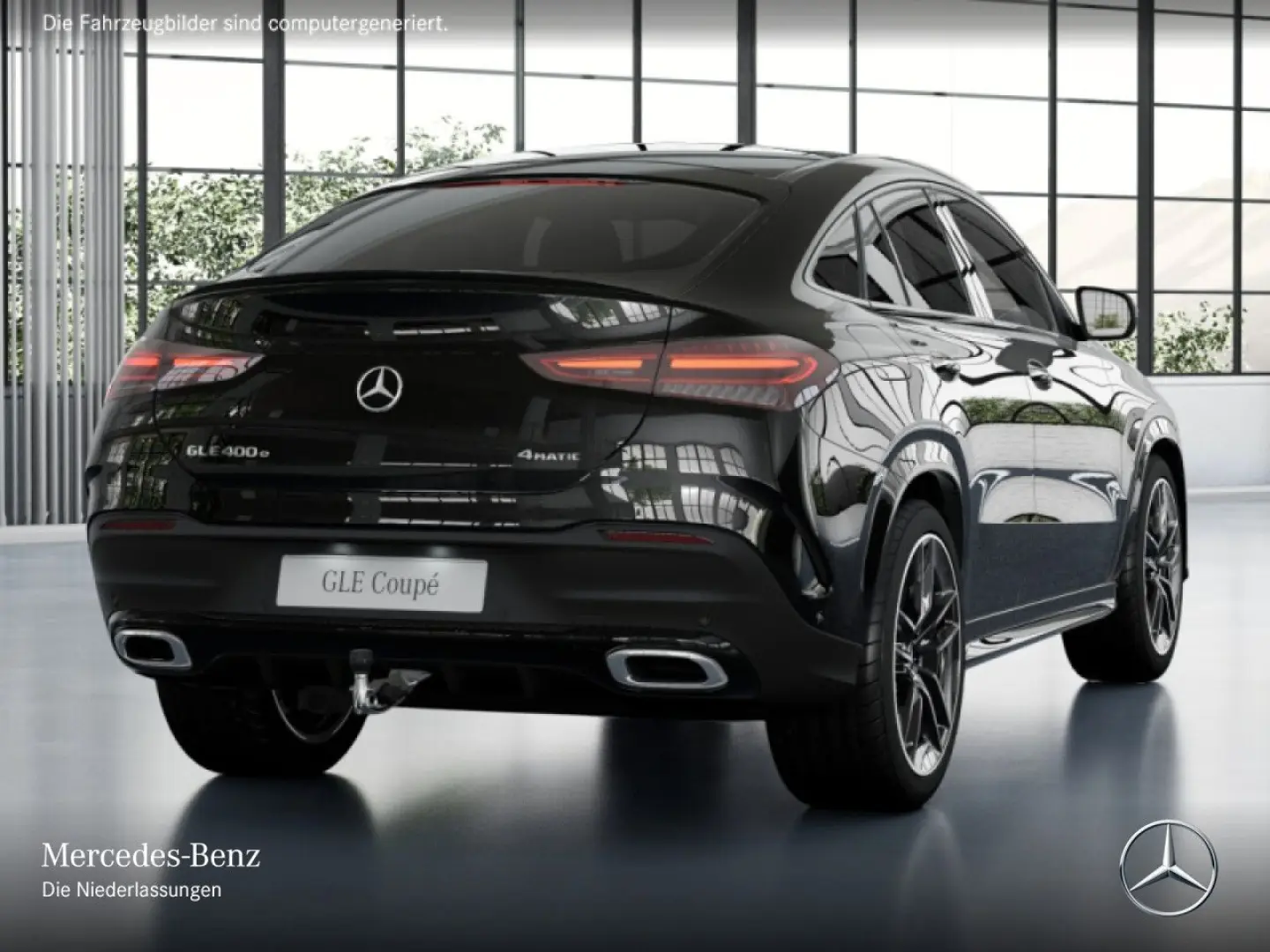 GLE 400 e Coupé 4M AMG+NIGHT+PANO+360+AHK+HUD