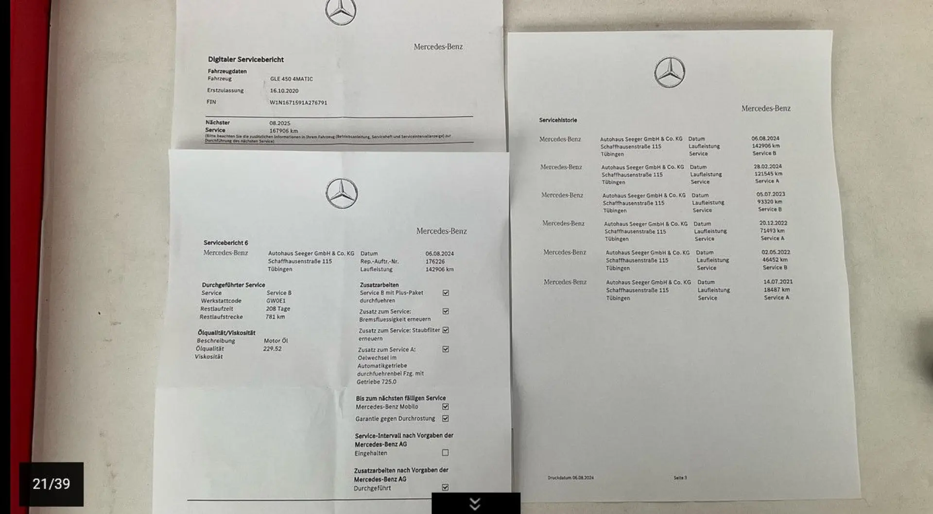 GLE 450 AMG 21*Pano*Airmat*4xSHZ*Siklima*AHK*ACC