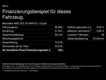 GLE 53 AMG 4M+ Coupé Perf.-Abgasanlage Pano AHK