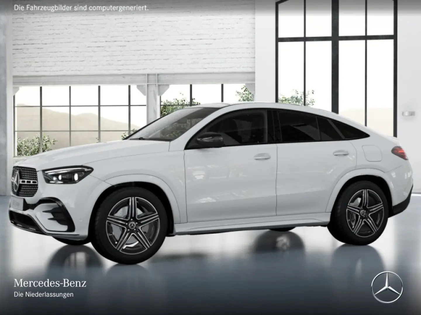 GLE 350 de Coupé 4M AMG+NIGHT+PANO+360+AHK+HUD