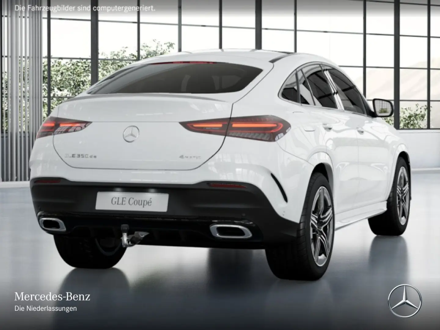 GLE 350 de Coupé 4M AMG+NIGHT+PANO+360+AHK+HUD