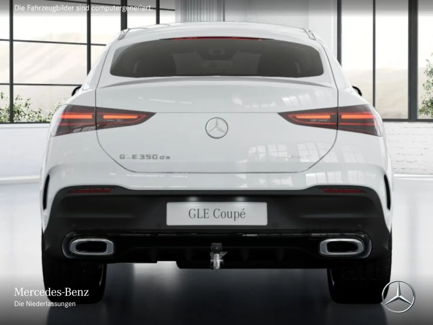 GLE 350 de Coupé 4M AMG+NIGHT+PANO+360+AHK+HUD