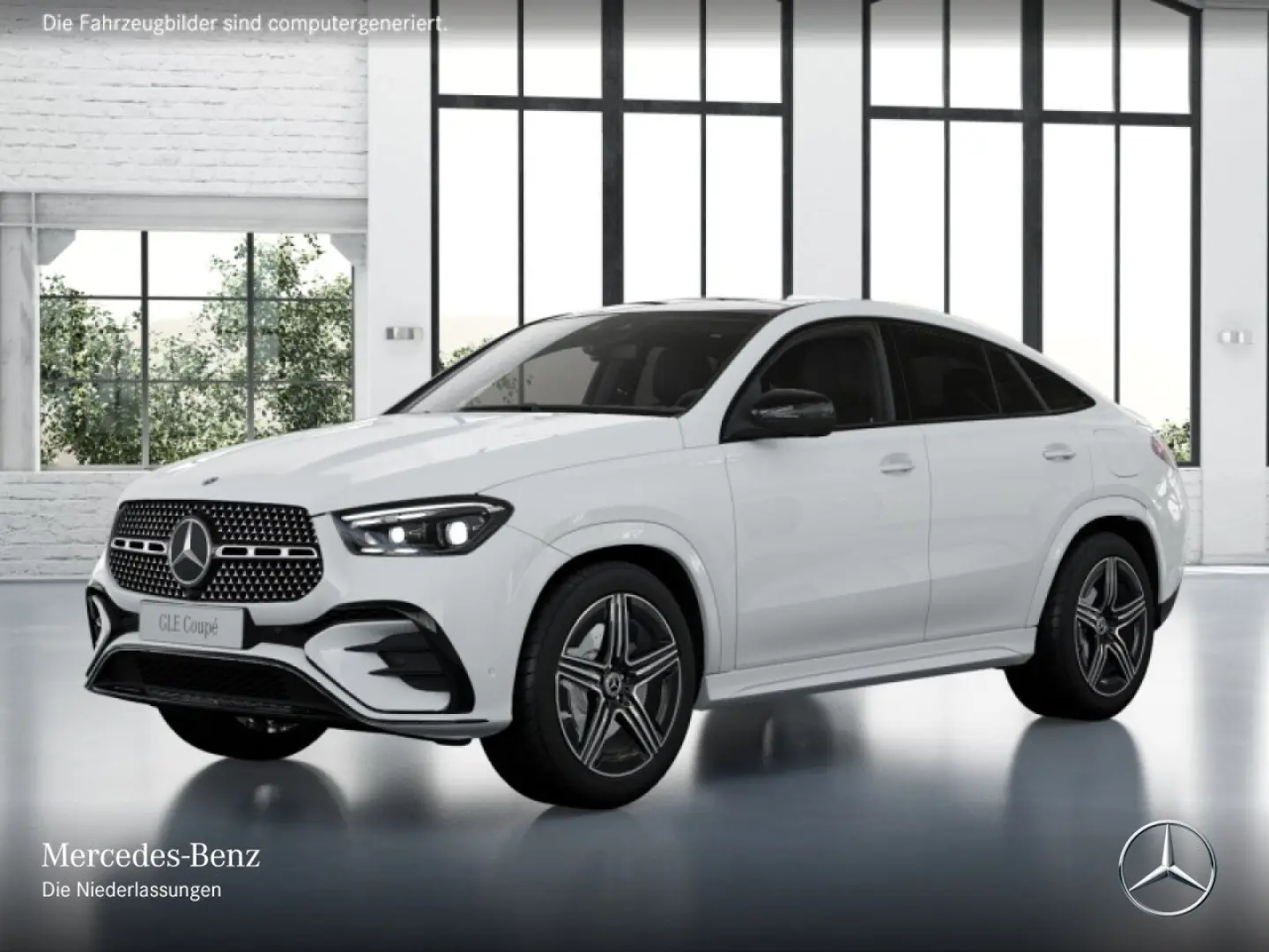 GLE 350 de Coupé 4M AMG+NIGHT+PANO+360+AHK+HUD