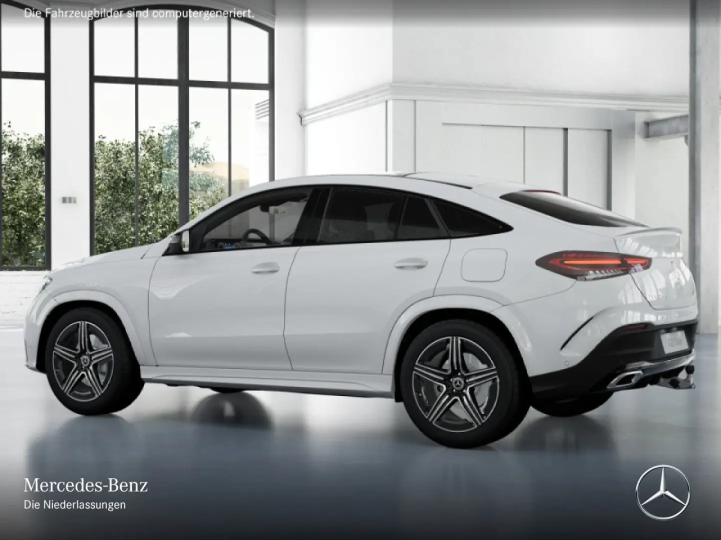 GLE 350 de Coupé 4M AMG+NIGHT+PANO+360+AHK+HUD