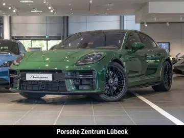 Porsche Panamera GTS British racing green Leder-Espresso