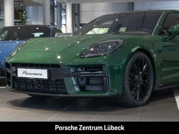 Porsche Panamera GTS British racing green Leder-Espresso