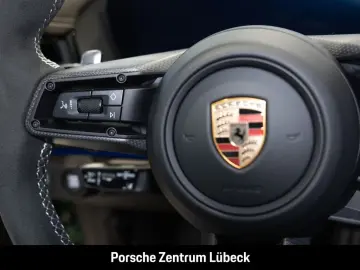 Porsche Panamera GTS British racing green Leder-Espresso