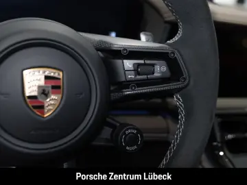 Porsche Panamera GTS British racing green Leder-Espresso