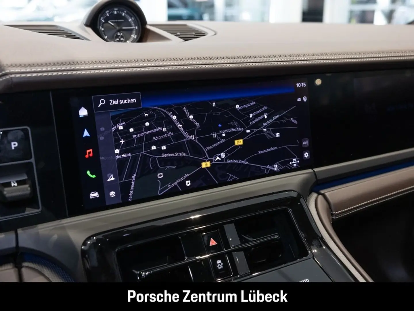 Porsche Panamera GTS British racing green Leder-Espresso