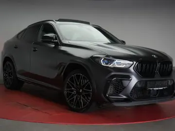 X6 M Competition Leder ACC Kamera HUD Skytop B&W