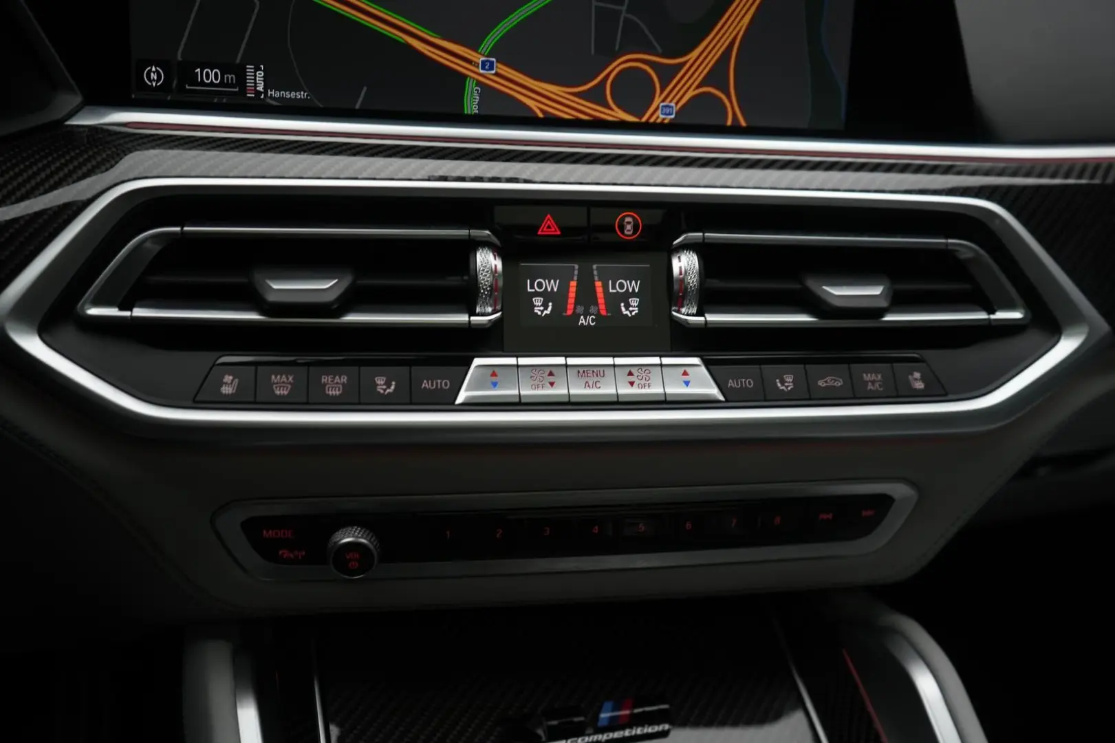 X6 M Competition Leder/ACC/Kamera/HUD/Skytop/B&W