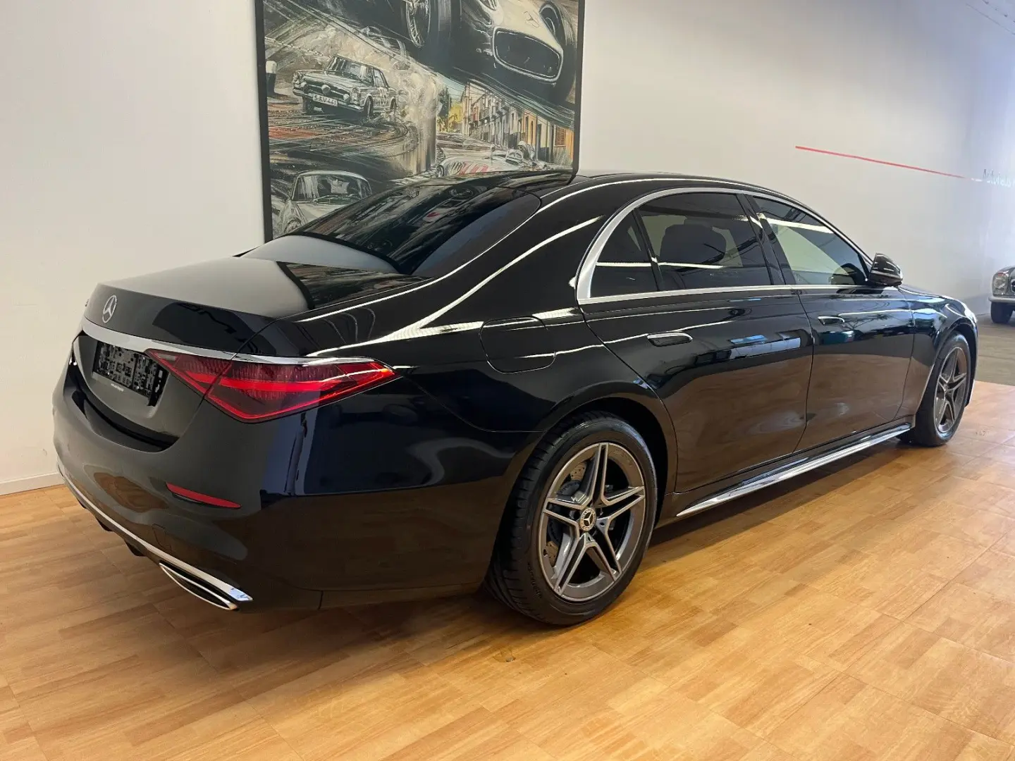 S 580e lang long AMG-Line Sound Pano Chauffeur