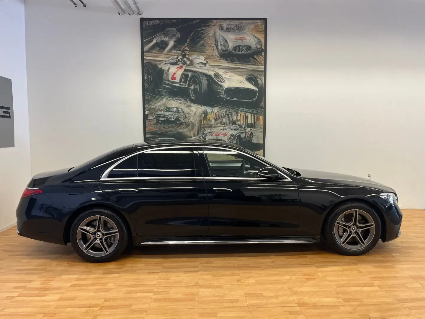S 580e lang long AMG-Line Sound Pano Chauffeur