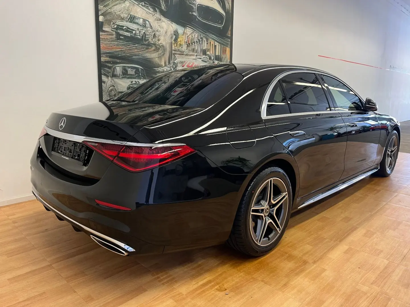 S 580e lang long AMG-Line Sound Pano Chauffeur