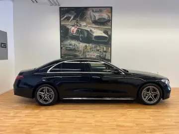 S 580e lang long AMG-Line Sound Pano Chauffeur