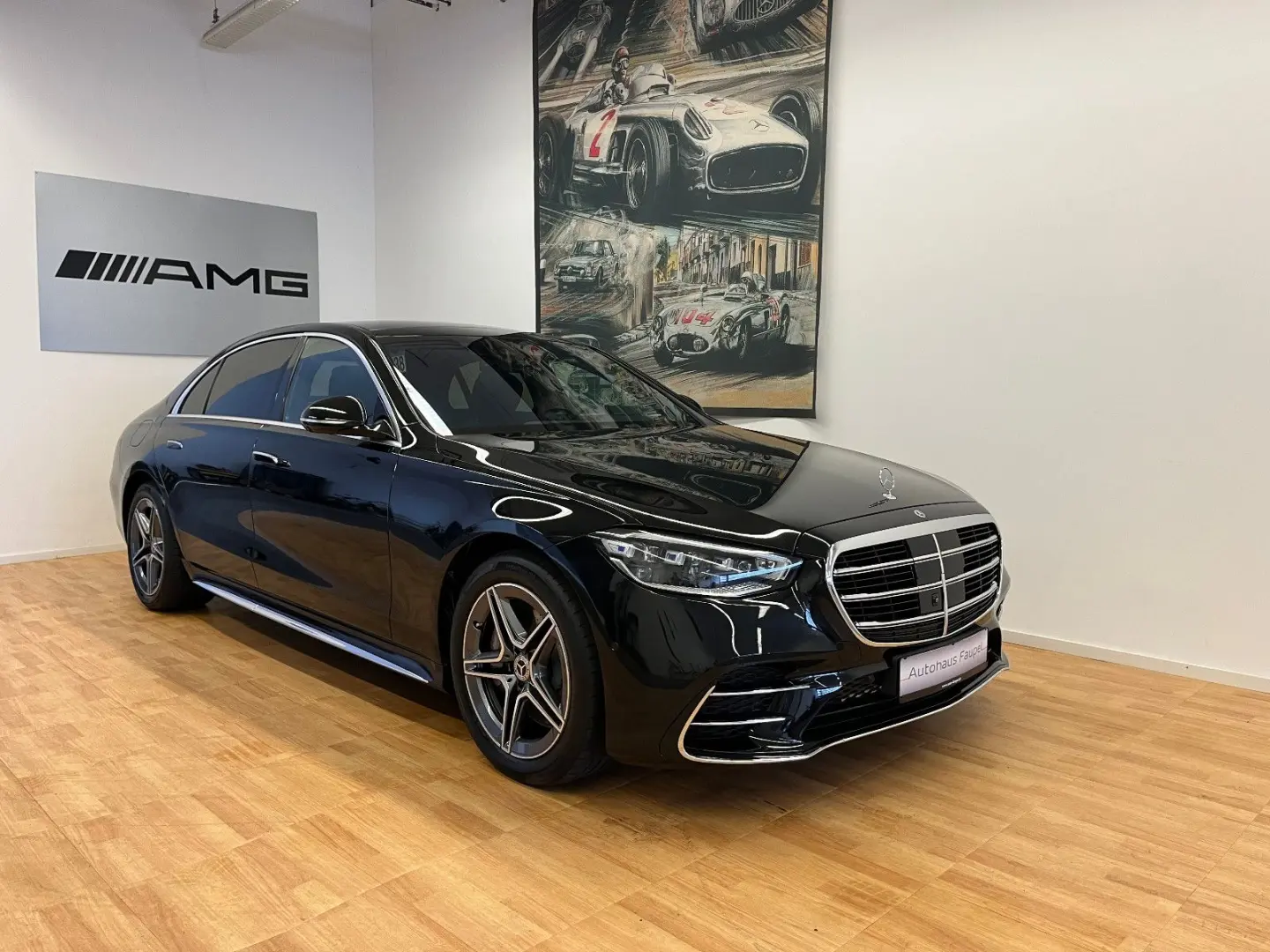 S 580e lang long AMG-Line Sound Pano Chauffeur