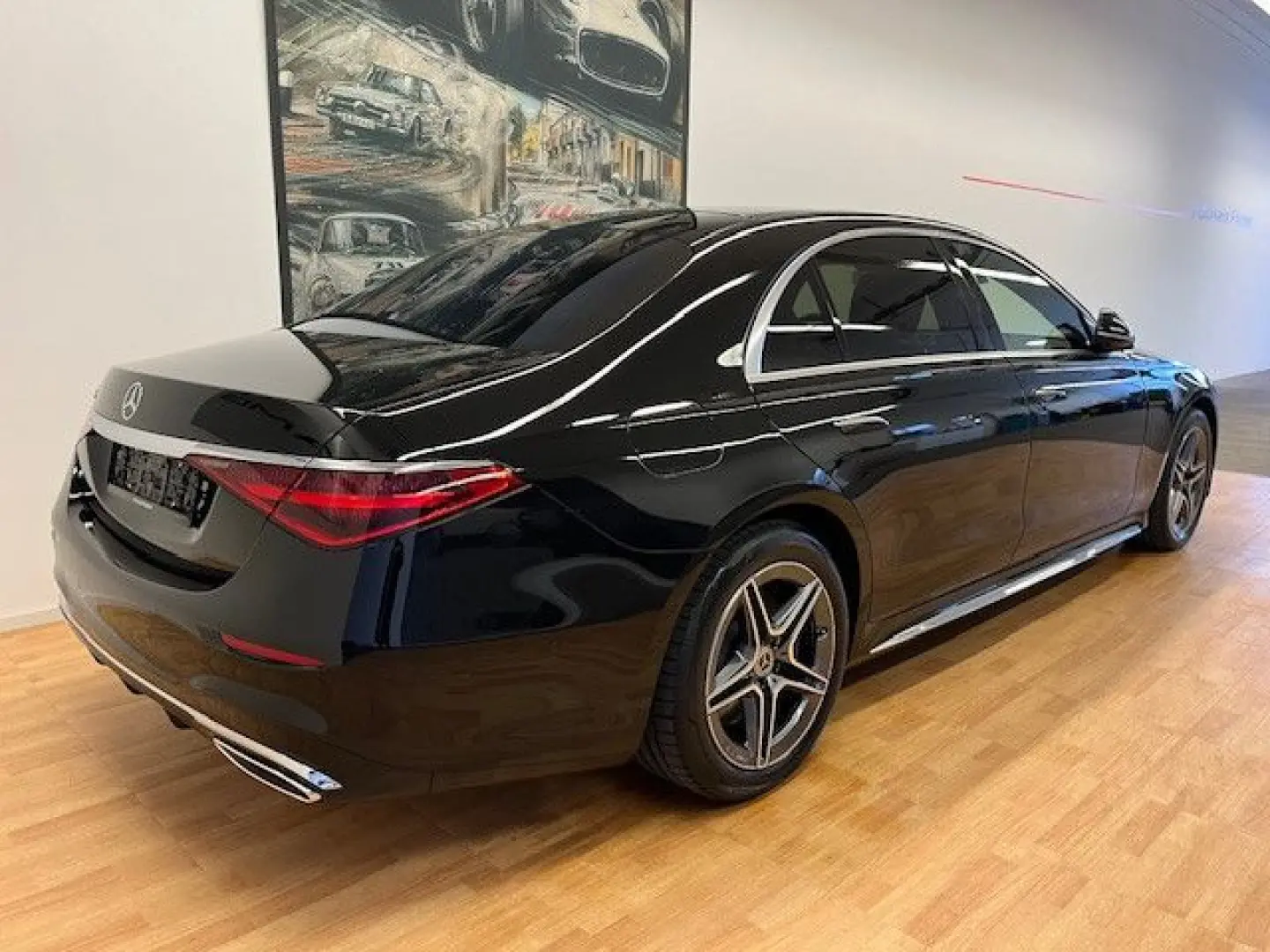 S 580e lang long AMG-Line Sound Pano Chauffeur