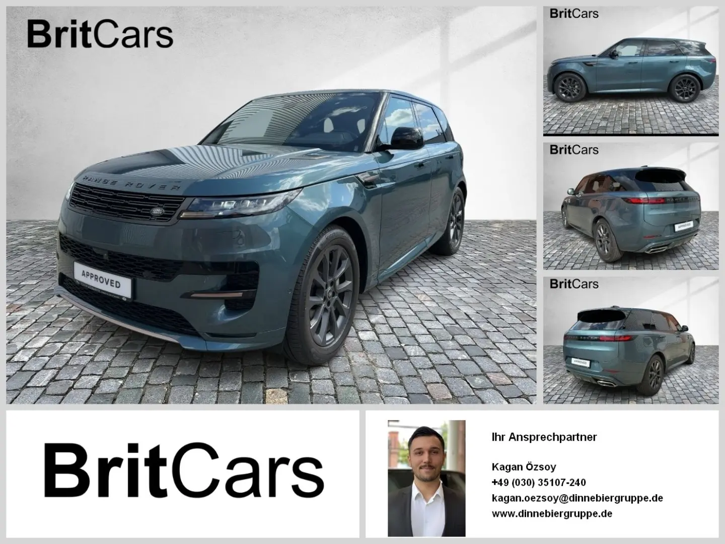 RANGE ROVER SPORT P460e Dynamic SE 360-CAM ACC