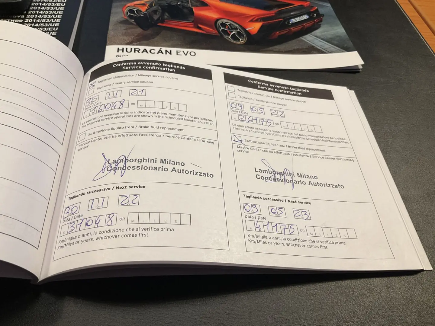 Huracán 5.2 EVO V10 640 CV AWD 4 Wheel steering