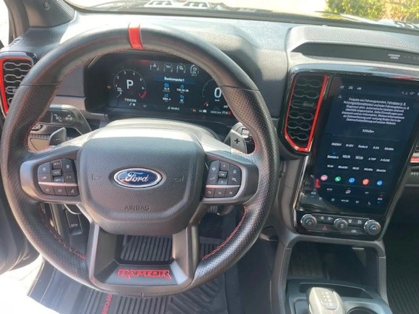 Ranger Raptor e-4WD Doppelkabine Schutzbrief