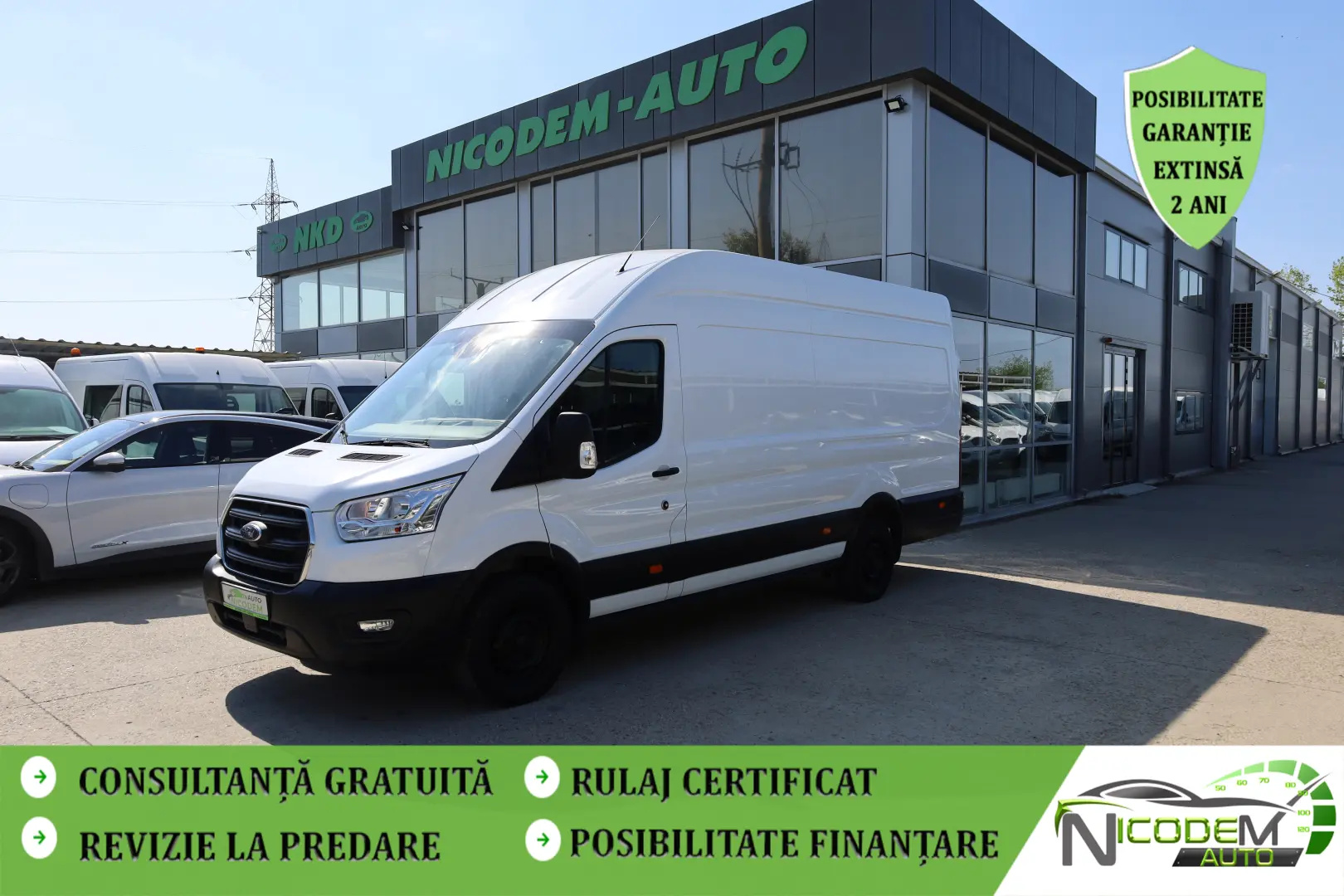Ford Transit L4H3 2.0 130 CP - Tractiune Spate