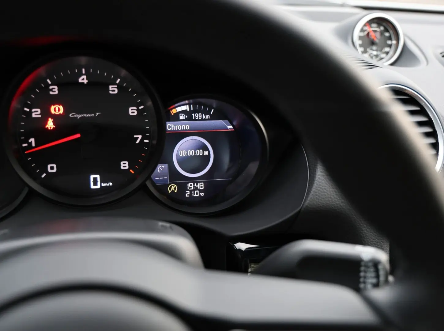 718 Cayman T Chrono CarPlay LED