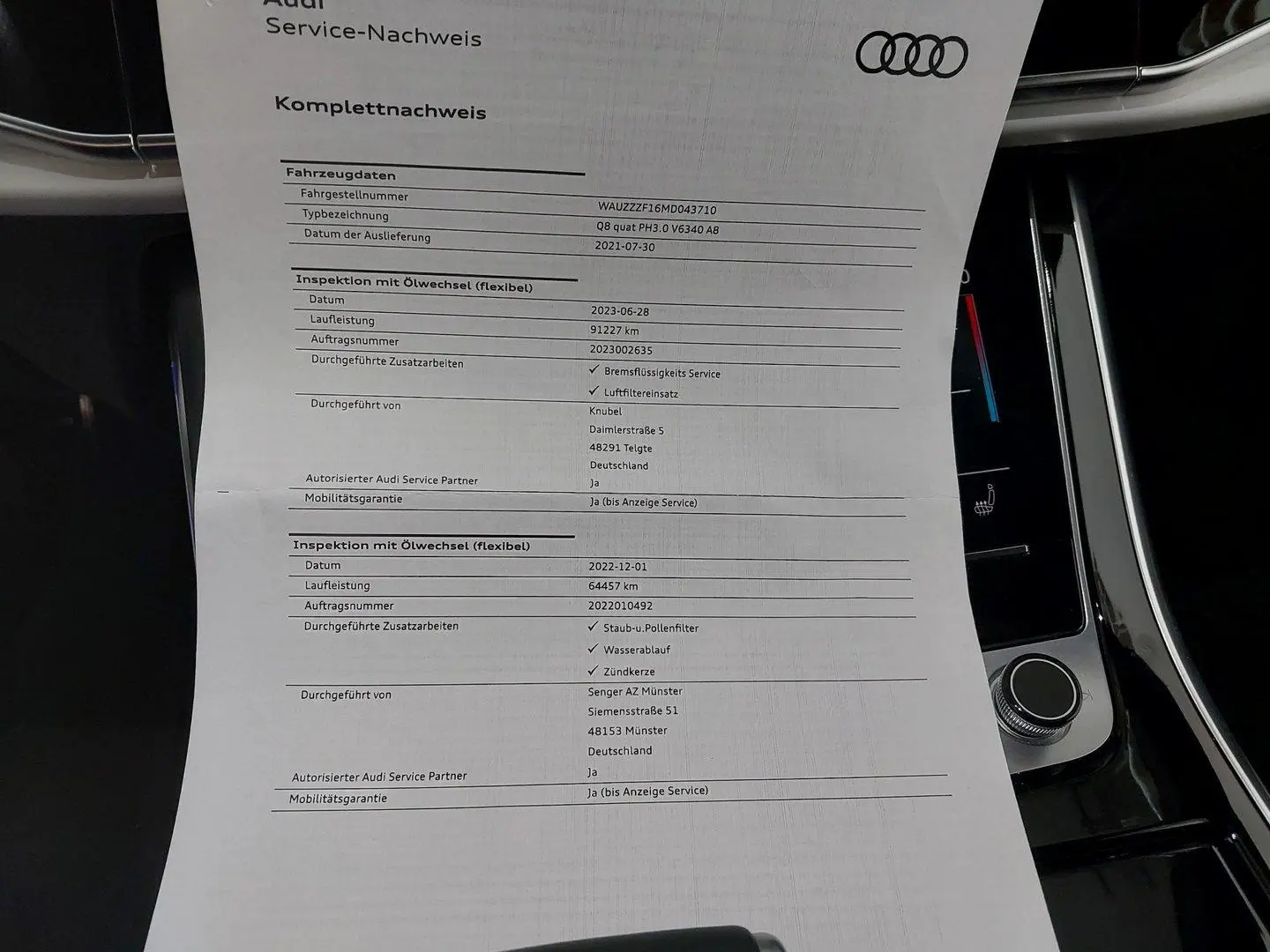 Audi Q8 60 TFSIe Quattro Tiptronic 