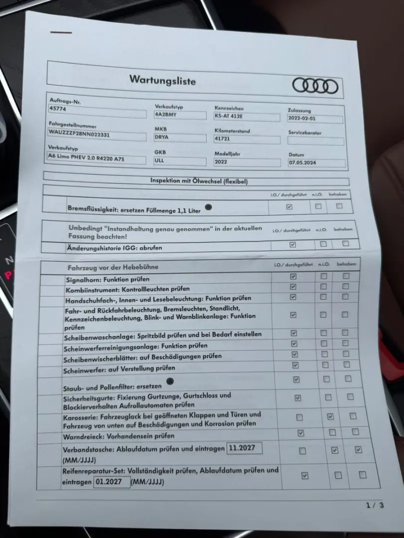 A6 Lim. 50 TFSI e quattro sport/Matrix-LED/LEDER