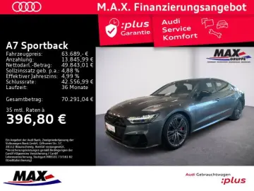 A7 Sportback 55 TFSI e QTT S-LINE HD MATRIX AHK