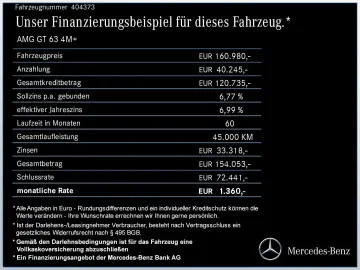 AMG GT 63 4M+ AERO+NIGHT+PERF-SITZ+BURM+KEYL+360