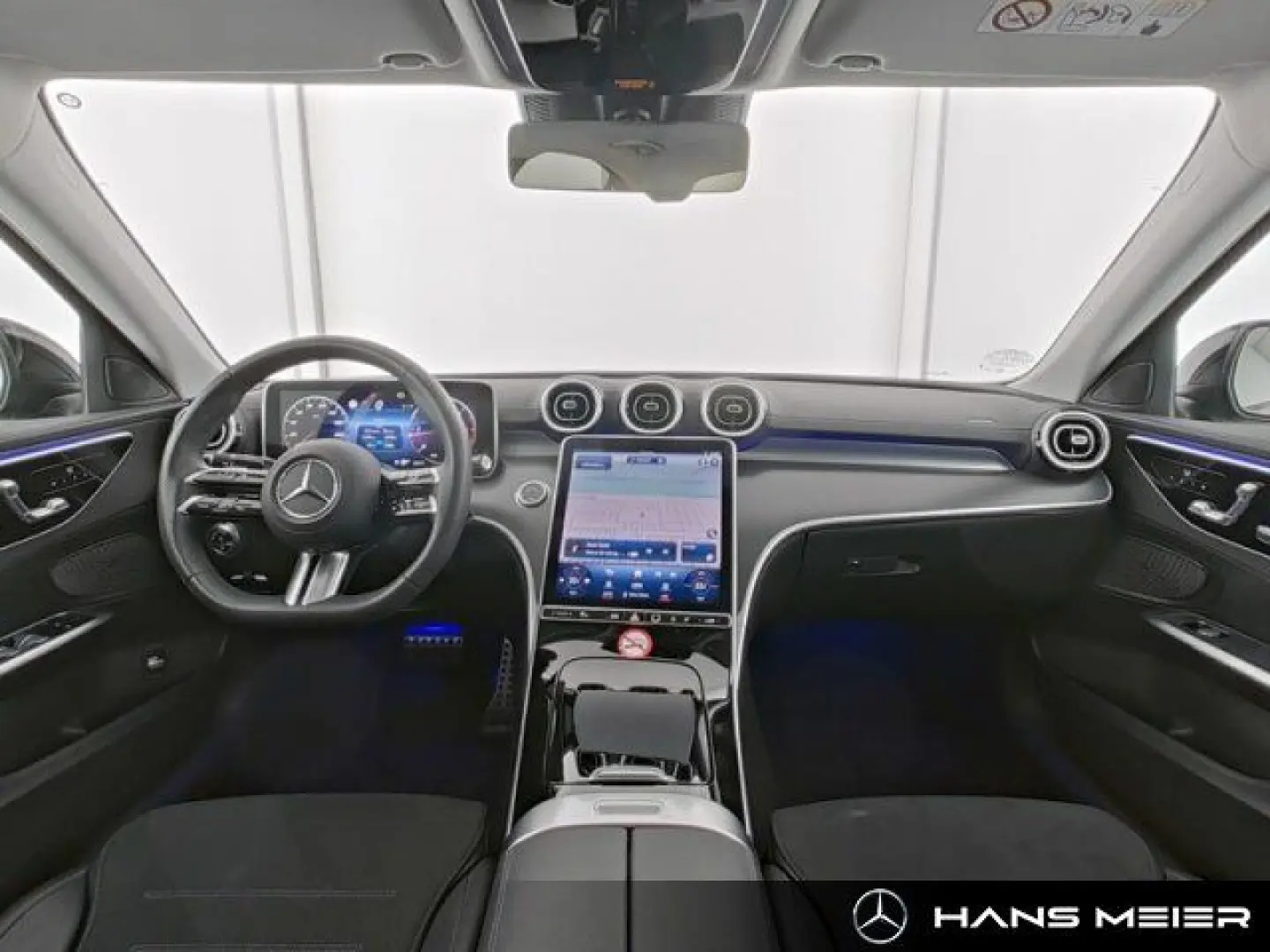 C 220 d AMG AHK Schiebedach Night Ambiente Cam