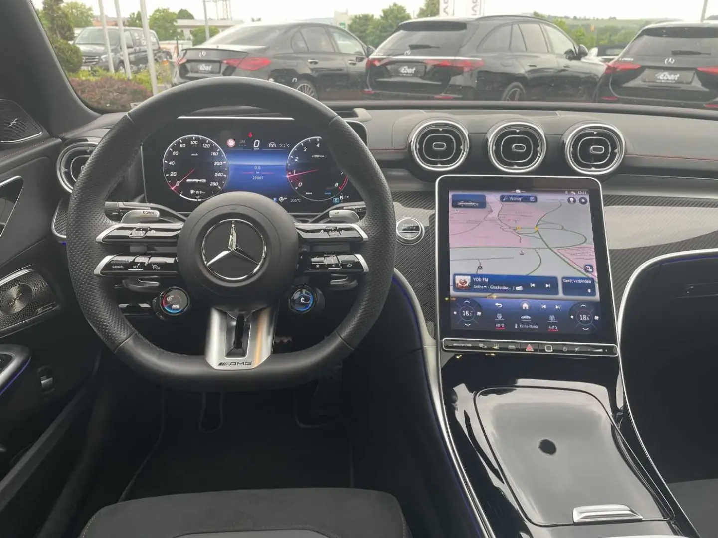 C 43 AMG Digital+Burm+Distr+360+HUD+AHK+ Carbon