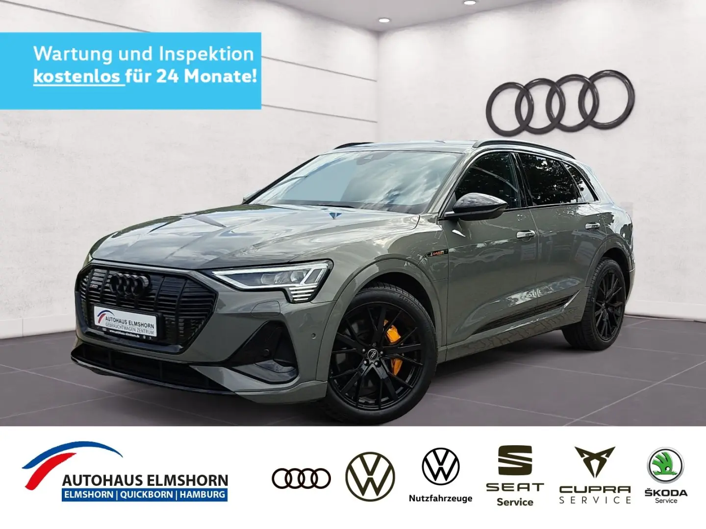 e-tron S line black 50 quattro AHK NAV HEAD KAM