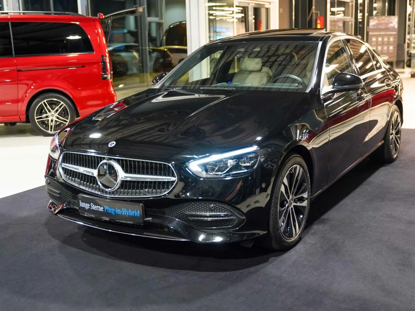 C 300 de 4M AVANTGARDE macchiato Schiebedach AHK