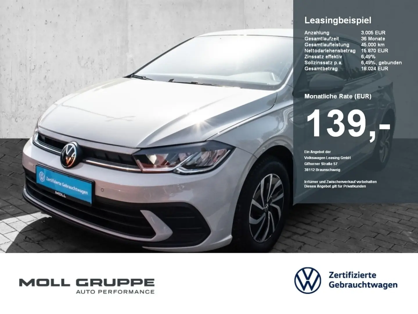 Polo 1.0 MPI Life LED LM FLA PDC SPURH KLIMAA