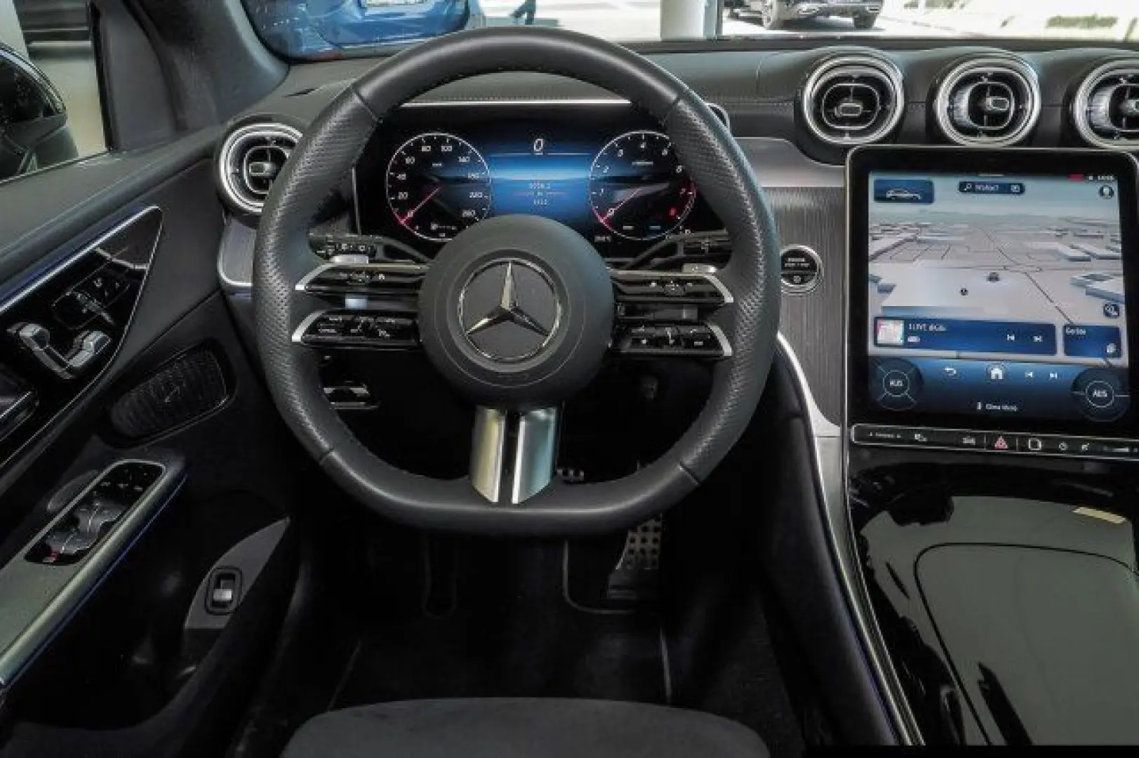GLC 200 4M AMG Line Pano/Distr./360°/Totw./AHK