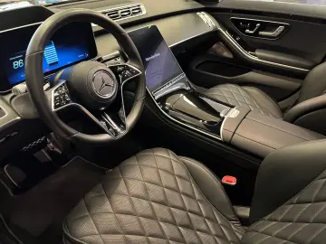 S 580e lang 4x Sitzklima Pano Nappa TV HUD AMG