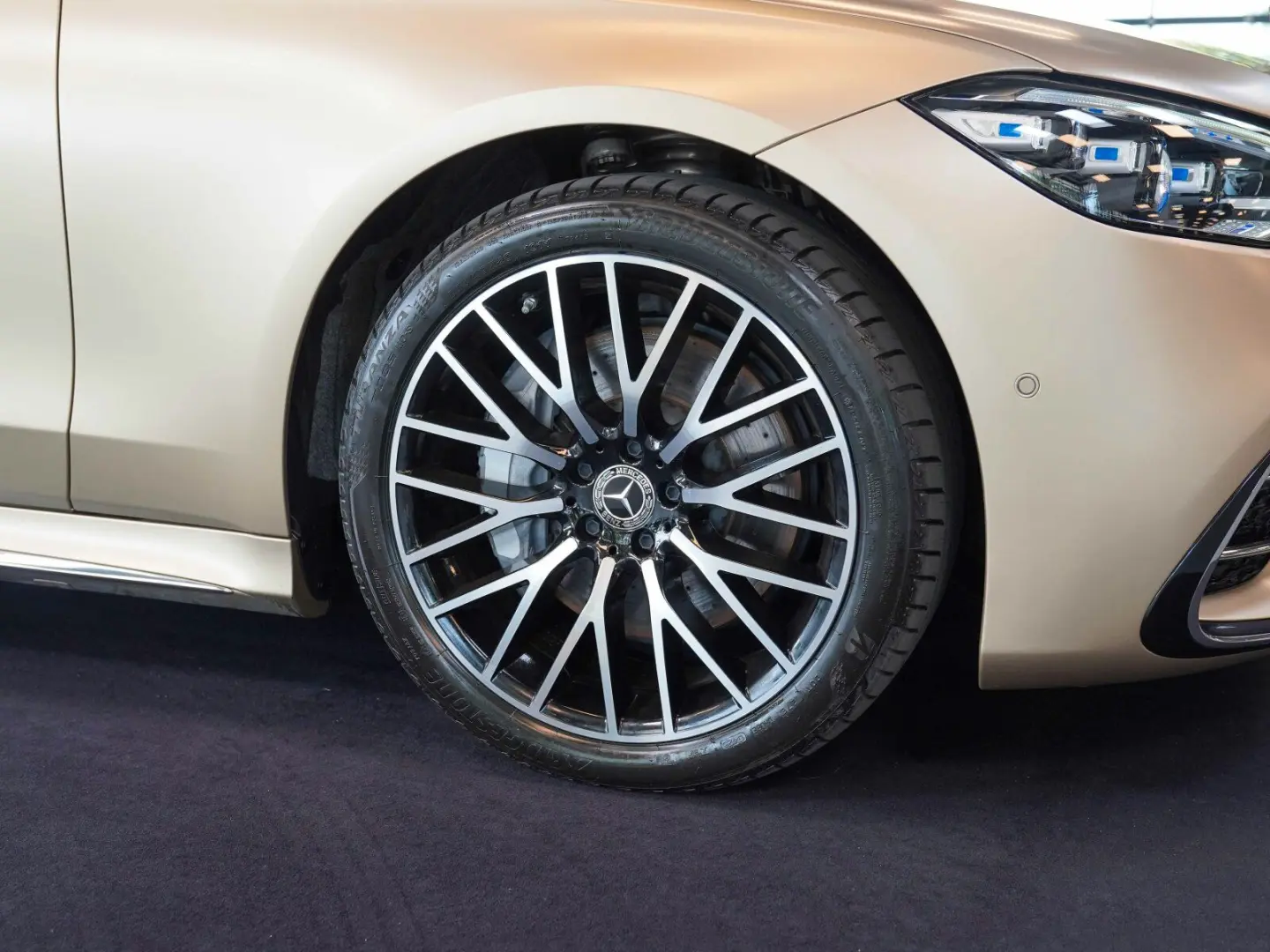 S 580 e lang AMG Line kalaharigold MATT Exklusiv/TV