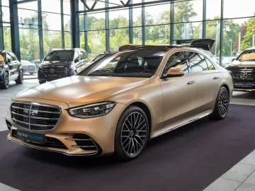 S 580 e lang AMG Line kalaharigold MATT Exklusiv TV