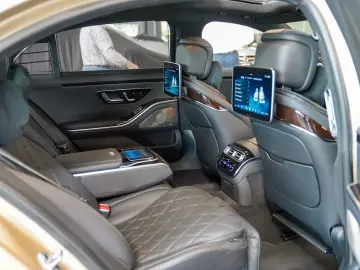 S 580 e lang AMG Line kalaharigold MATT Exklusiv/TV