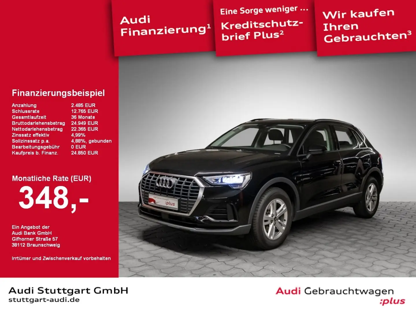 Q3 35 TFSI LED virtual cockpit PDC Sitzheizung