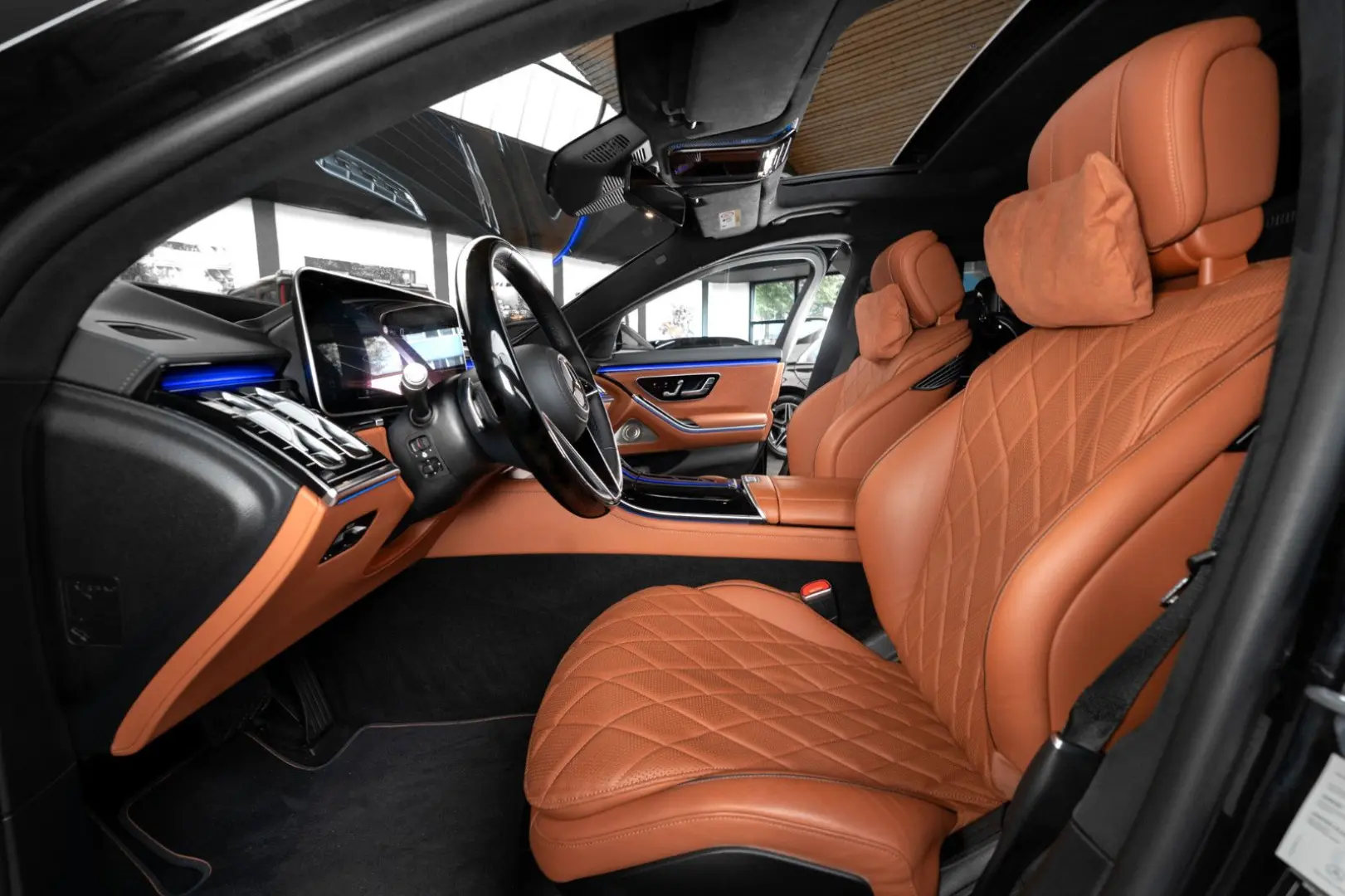 S 350d 4M LANG #MANUFAKTUR #FIRST-CLASS #TISCHE