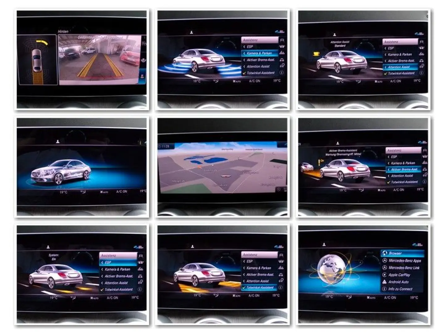 C 180 AVANTGARDE WIDESCREEN-DISTRONIC-KAMERA-LED