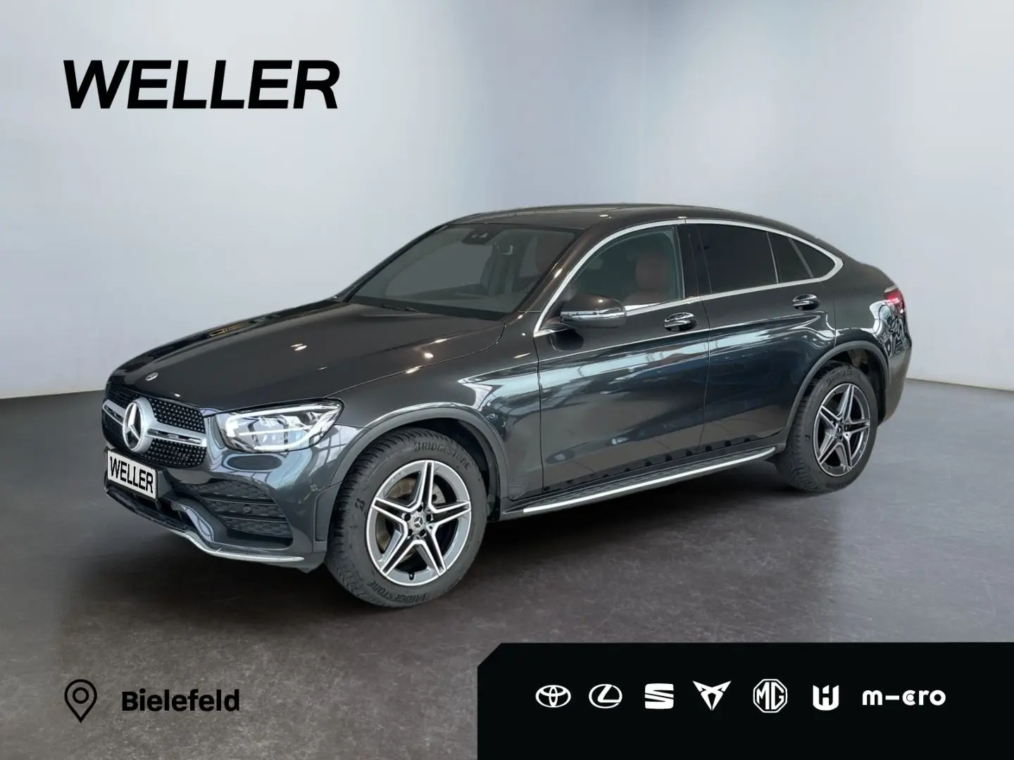 GLC 220 AMG Line Coupe d 4Matic 9G-Tritt*Pano*AH