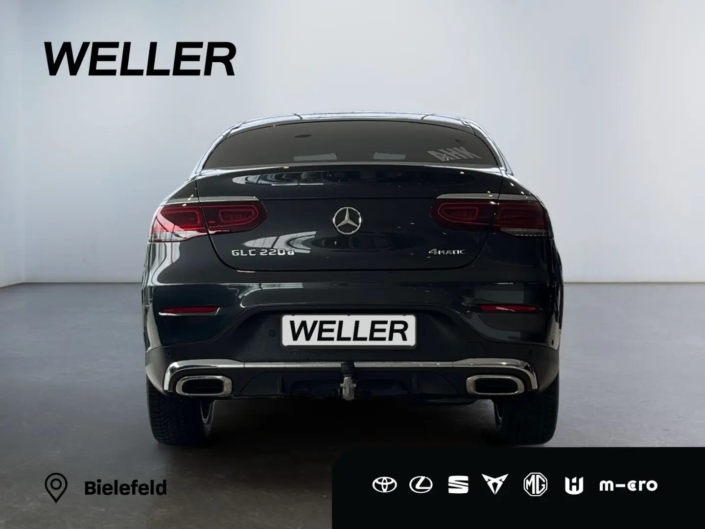 GLC 220 AMG Line Coupe d 4Matic 9G-Tritt*Pano*AH