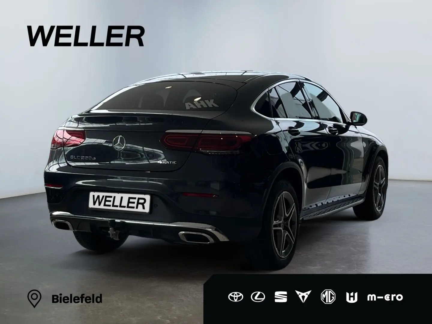 GLC 220 AMG Line Coupe d 4Matic 9G-Tritt*Pano*AH