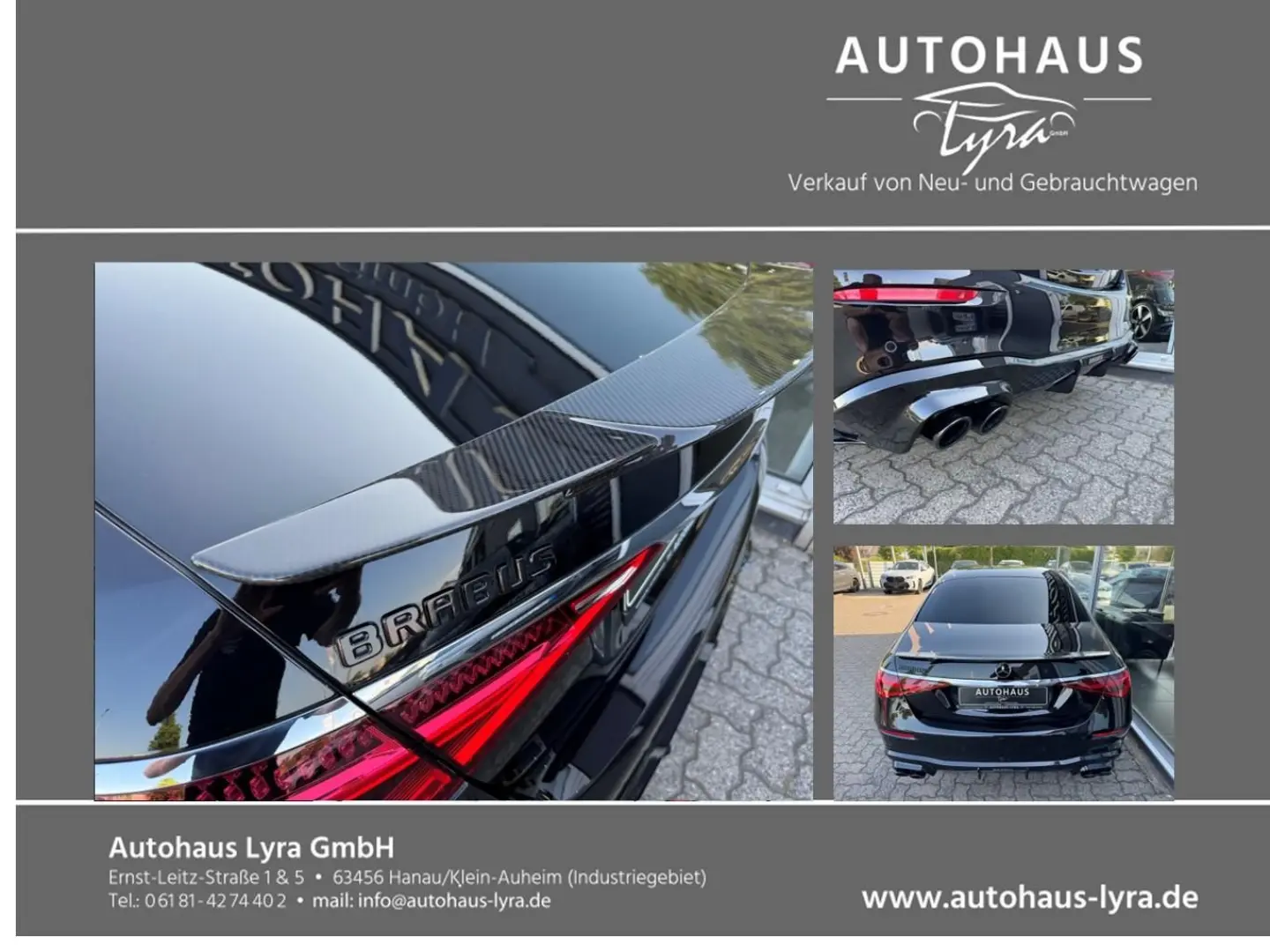S 400d 4-Matic Brabus*LED*PANO*BURMESTER*360°KAM