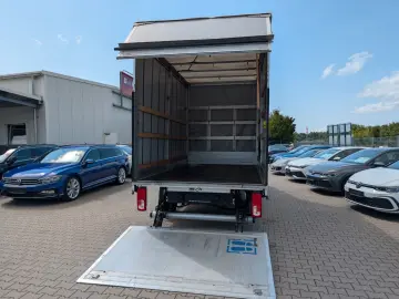 Crafter 35 TDI Planenaufbau/Koffer Ladebordwand