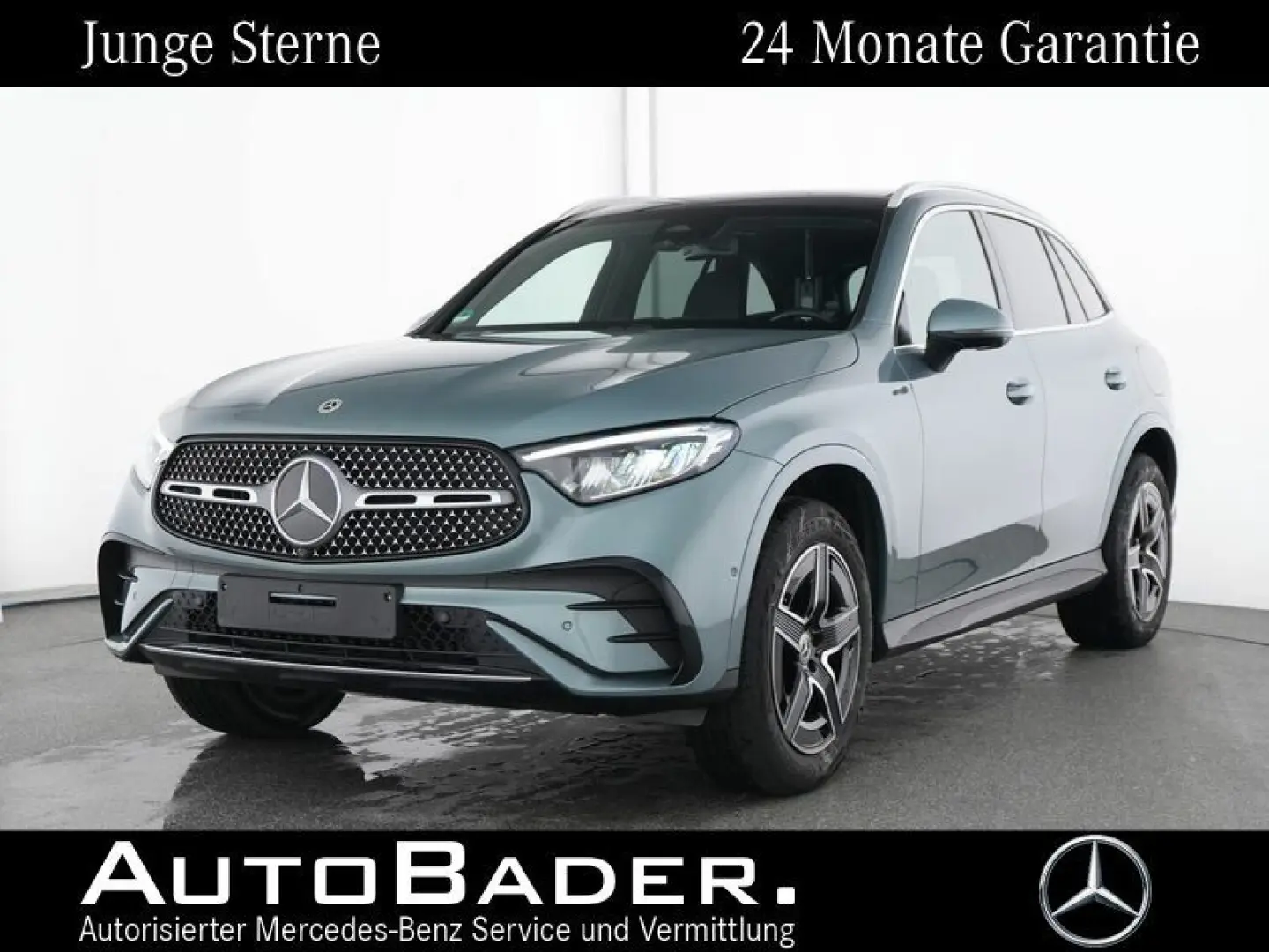 MERCEDES BENZ GLC300 e 4M AMG Burmester DISTR 360° LEASING